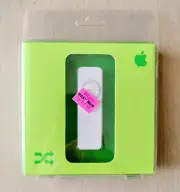 New Sealed Blister Pack Apple iPod Shuffle 1st Generation White (1GB) MA134LL/A