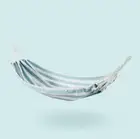NWT Stoney Clover Lane x Target - Blue Striped Canvas Hammock Outdoor
