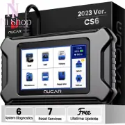 CS6 Car Diagnostic Scanner Tool ABS SRS TCM ECM TPMS 6 Systems, 7 Reset Updates