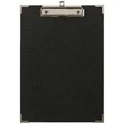 J.Burrows Clipboard A4 with Metal Corners Black