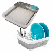 MADESMART DISH COLLAPSIBLE RACK Drainer Kitchen Sink Cutlery Dryer Plate