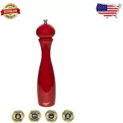 Marsala Collection 12-Inch Adjustable Pepper Mill - Cinnabar, U.S.A. Made