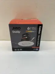 Juno Contractor JBK6 ADJ 6 in. Selectable CCT Canless Integrated LED Reccess