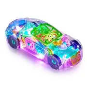 Light-Up Transparent Car Toy, Toys for Autistic Kids Ages 3-5 7, Sensory Toys