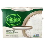 Cooked Sticky White Rice, Medium Grain, 22.2 oz (630 g)