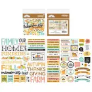 Doodlebug ~ FARMHOUSE ~ Chit Chat Die Cuts