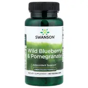 Swanson, Wild Blueberry & Pomegranate, 60 Veggie Caps
