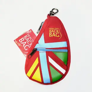 Healthy Back Bag 英倫國旗零錢包/鑰匙包 HB624橘/ 綠/ 紅