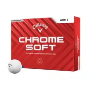 New 2024 Callaway Chrome Soft Golf Balls - 2 Dozen - WHITE only