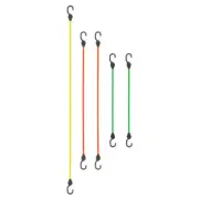 Super Strong Bungee Cord with Hooks Value Pack Assortment - 5 Piece
