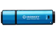Ironkey Vault Privacy 50 USB-C 32GB Flash Drive | FIPS 197 Certified | XTS-AE...