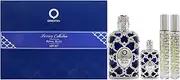 Royal Bleu by Orientica for Unisex - 4 Pc Gift Set 2.7oz EDP Spray, 7.5ml EDP Spray, 2 X 10ml EDP Spray