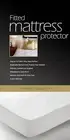 FITTED Cal-King Waterproof Mattress Protector Cover Bed Bug Dust Mite Cover