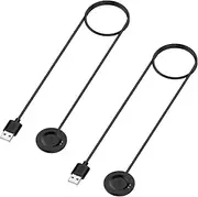 Charger Intended for iTouch Air 3/ iTouch Sport 3, 3.3ft/100cm Replacement [2 Pack] USB Charging Charger Cable for iTouch Air 3/ iTouch Sport 3 Charger Cord Dock Adapter - Black+Black