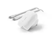 Belkin BoostCharge 30W USB-C Wall Charger with USB-C Cable