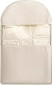 Lpsdssre Garment Bag for Closet, Clothing Dust Bags with Self-Compression Zipper, Garment Protection Covers Space-Saving Organization for Wardrobe Bedroom Apartment