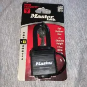 Master Lock 318DLH All Weather Padlock - 2in Shackle Height - Brand New - Sealed