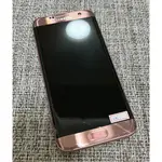 【手機寶藏點】 二手 三星 SAMSUNG GALAXY S7 EDGE 霓光粉色 螢幕破損 功能正常 備用機 睿A