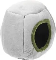 BAZEITFLOW Comfortable Guinea Pig Hideout Soft Warm Small Hut Portable Bed for Cavy