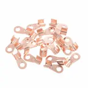 A● 20PcsOpen Pure Copper Ring Lug Terminals OT-30A Wire Crimp Terminal Connector