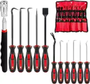 12PCS Hook Pick Tool Set Scraper Magnetic Telescoping Kit Electronics Automotive
