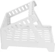 TEHAUX External Label Roll Holder Fan-fold Paper Holder Desktop Label Printer Accessory Sturdy Design