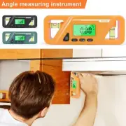 LCD Display Digital Level Angle Slope Electronic Bubble Inclinometer Protractor