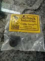 CABLE SAVER FOR COMPOUND BOWS 5/16 INCH NEW IN PACKAGE