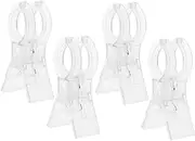 WATIIFUFU 4pcs Windproof Clothes Clips for Drying Socks Towels Quilts Clamps for Indoor Outdoor Use for Balconies Bathrooms Bedrooms