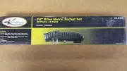 K TOOL INTERNATIONAL 26 PICE 6 POINT 3/8" DRIVE METRIC SOCKET SET KTI-27000