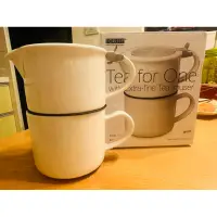 在飛比找蝦皮購物優惠-〚ForLife〛陶瓷壺 獨享茶壺杯組 Tea For On