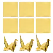 Aluminum Paper Square Origami Paper Kit DIY Folding Paper