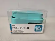 Pen+Gear Mini Hole Punch (10-Sheet Capacity, .25" Holes, Removable Chip Tray)