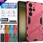For Samsung S24 S23 S22 S21 FE Ultra Plus A15 A55 35 Armor Case Shockproof Cover