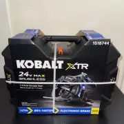 Kobalt XTR Circular Saw 7 1/4" Blade 24V Max Brushless 1518744-Hard Case Inclu