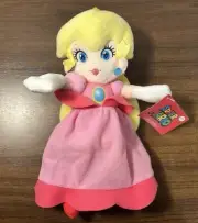 Super Nintendo World 11" Princess Peach Plush Doll Universal Studios Mario Bros