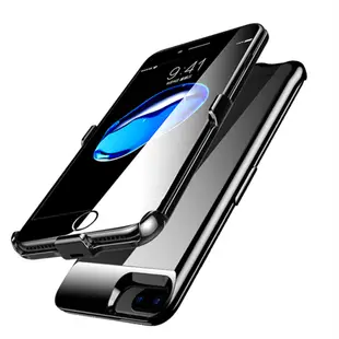【iphone充電配件】背夾充電寶20000毫安蘋果iphone7無線手機殼6s/8plus專用一體超薄