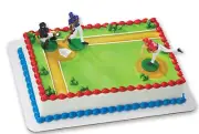 Batter Up Baseball Decopac Cake Topper