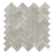 Decor8 280 x 280 x 10mm Herringbone Cinder Marble Mosaic Tile - Pack of 5