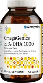 OmegaGenics EPA-DHA 1000 Dietary Supplement, 120 Count
