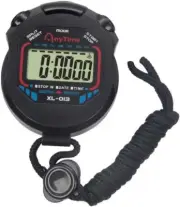Cronometro Deportivo Digital LCD Electronico Multifuncion Reloj Tiempo de Mano
