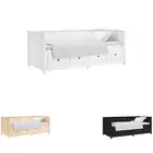Solid Wood Pine Day Bed 80x200 cm Platform Sleepover Sofa Multi Colours vidaXL
