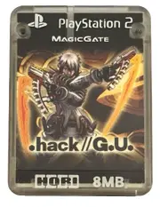 .Hack G.U. Hori Magic Gate PS2 Memory Card PlayStation 2 (Preowned)