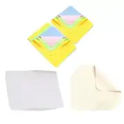 10 Pieces Pre Cut Chamois Cloth Ceramic Supplies Chamois Pottery Tools