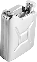 Ieron 5 Oz Stainless Steel Oil Barrel Hip Flask Pocket Whiskey Flask Hip Flask Portable Hip Flask Unisex Suitable For Men And Women Mountaineering Bar Party Drinkers