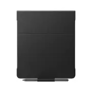 Amazon Kindle Scribe Leather Cover - Magnetic Attach with Pen Holder (Black)