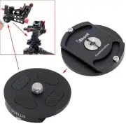 Metal Quick Release Adapter Tripod Head Mount Converter for Cantilever Head, ...