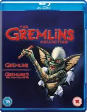 Gremlins/ Gremlins 2 Movies Blu Ray Classic Scary Film, add water & MONSTERS