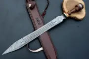 Premium Hand Forged Damascus Steel Hunting Roman Empire Gladius Sword