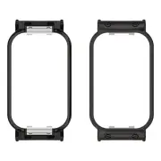 18MM Metal Watch Case Watch Frame Cover for Smart Band 8 Active/Redmi Band 2